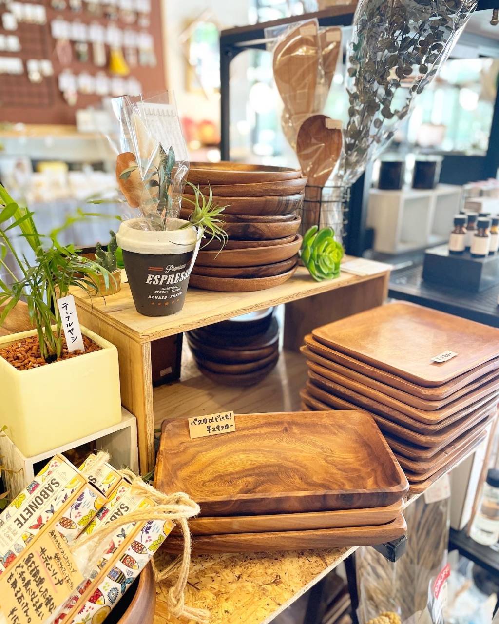 木製食器が人気【盛岡の雑貨屋】